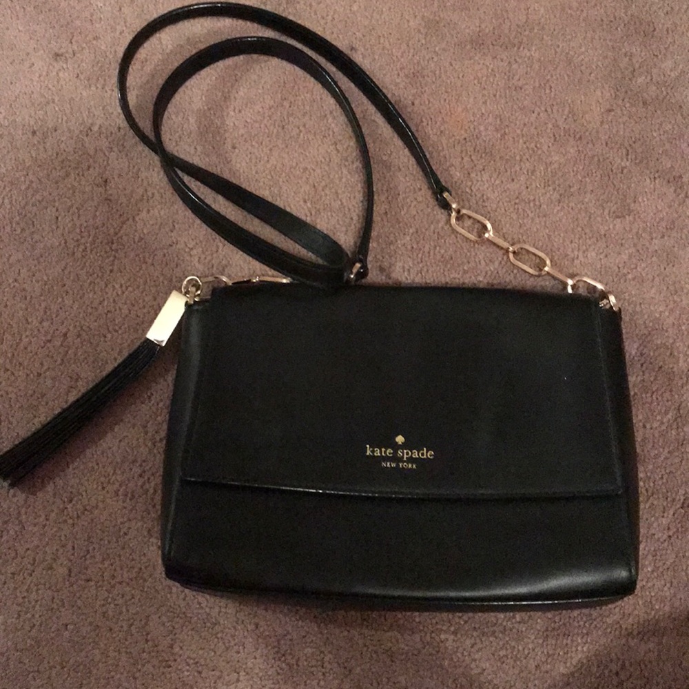 KATE spade medium size black purse